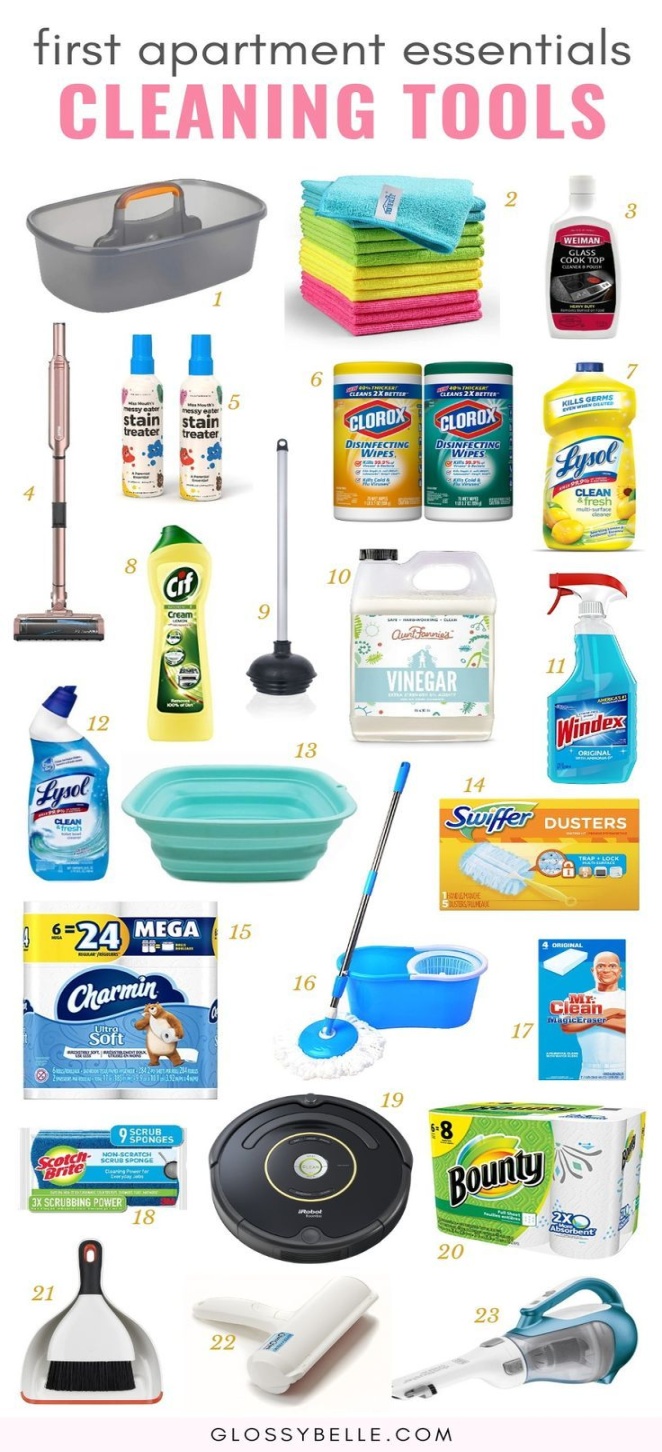 Essential Cleaning Supplies You Essential Cleaning Supplies You